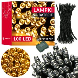 Akumulatora gaismas Springos CL4030 100 Led