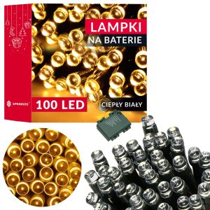 Akumulatora gaismas Springos CL4030 100 Led