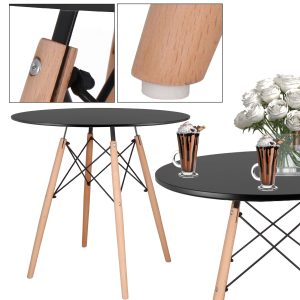 Apaļš galds Springos HF0010 80 x 75 cm