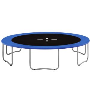 Atsperu pārvalks batutam Springos TP-8FT 244 CM ZILS