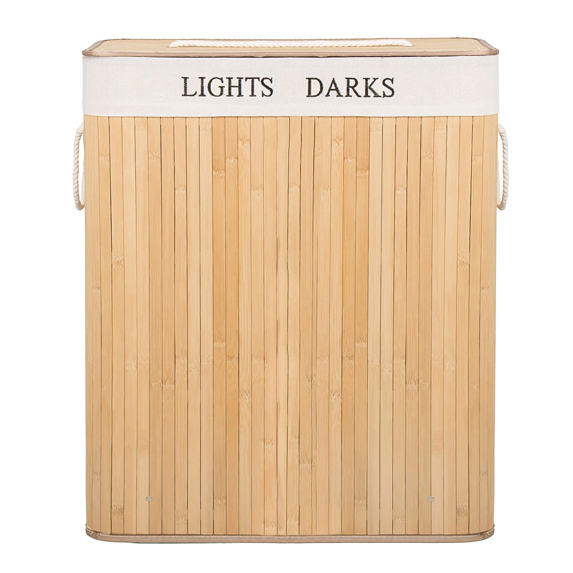 Bambusa veļas grozs Springos HA0032 100l Bambusa veļas grozs Springos HA0032 100l