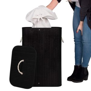 Bambusa veļas grozs Springos HA0077 72l