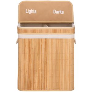 Bambusa veļas grozs Springos HA0155 100l