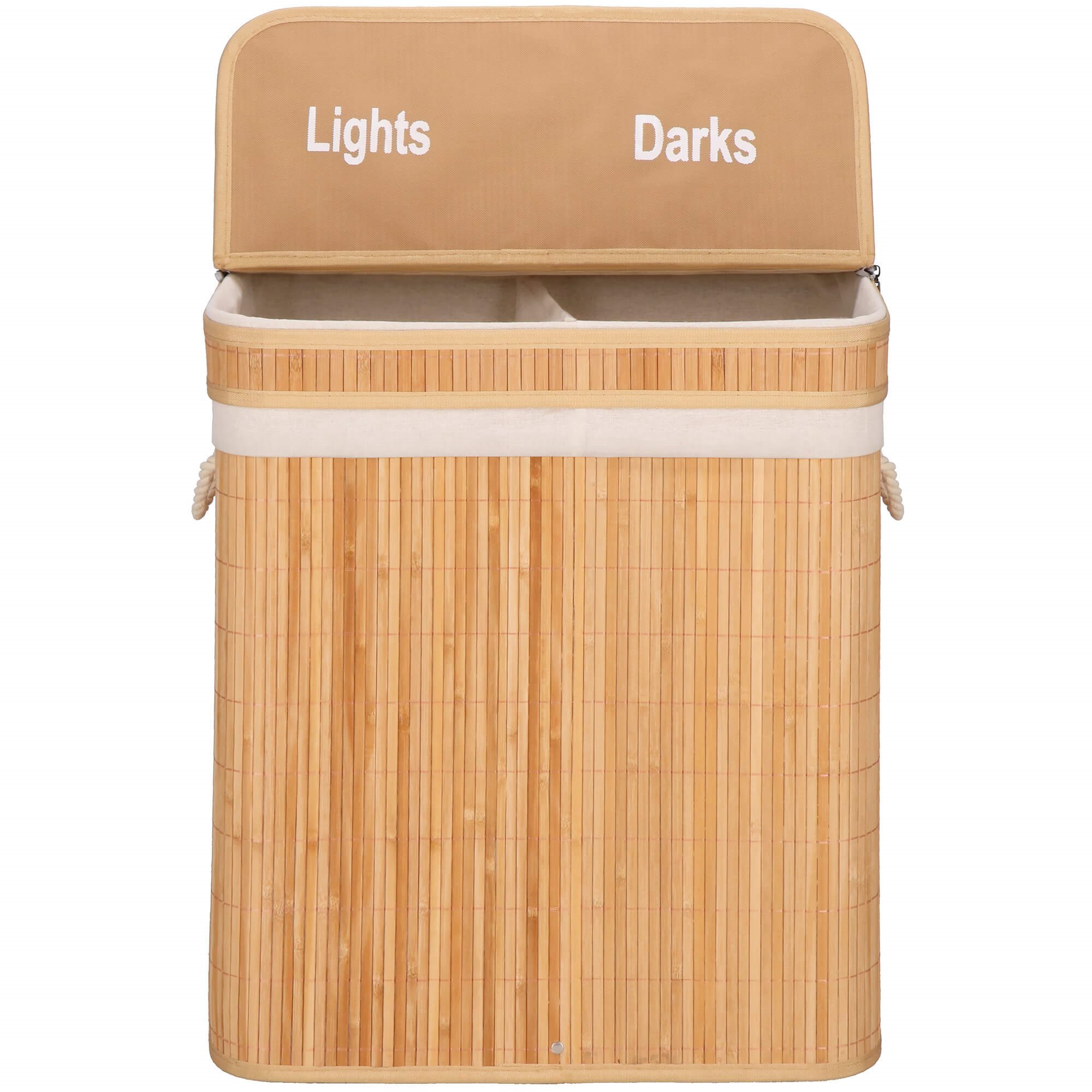 Bambusa veļas grozs Springos HA0155 100l Bambusa veļas grozs Springos HA0155 100l