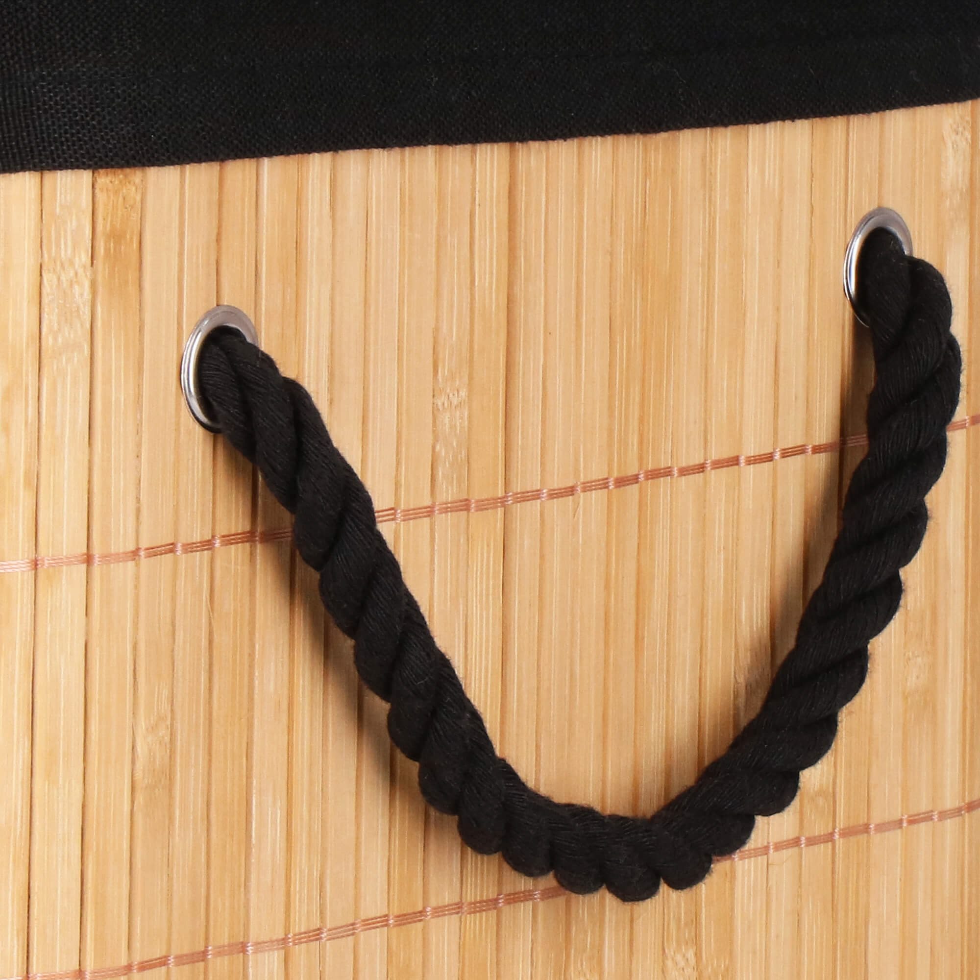 Bambusa veļas grozs Springos HA0157 72l Bambusa veļas grozs Springos HA0157 72l