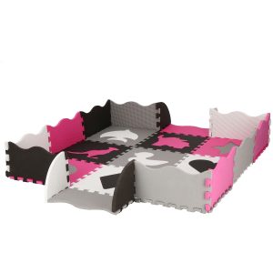 Bērnu putu paklājs - Puzle Springos FM0015 120x120cm