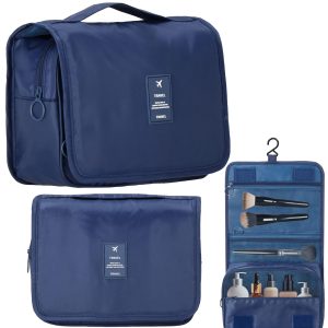 Ceļojuma kosmētikas organizators Springos HA7488 tumši zils