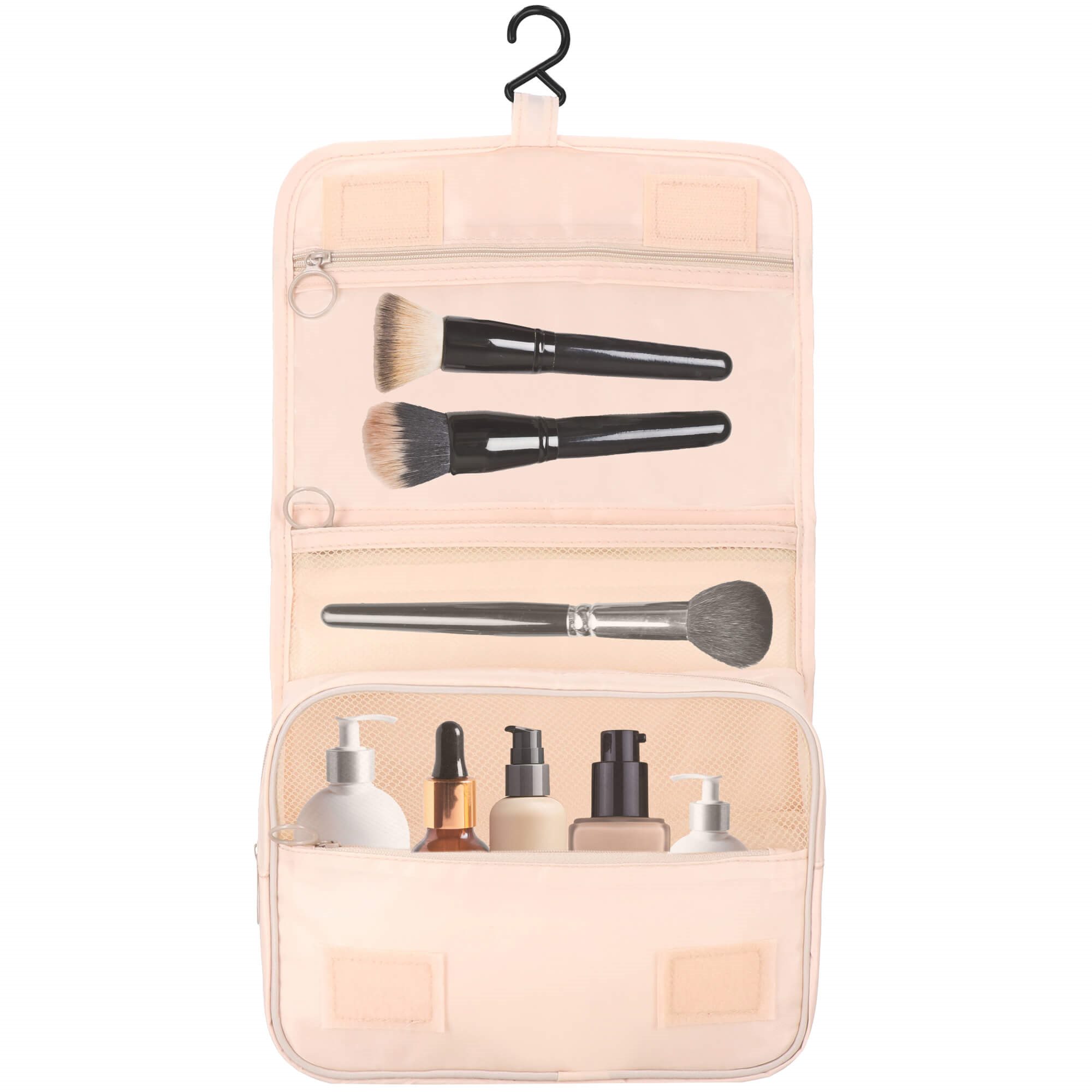 5 cm kosmētikas soma lidmašīnai bēšs