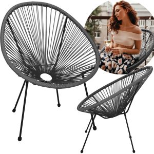 Dārza krēsls Springos GF0086 72 X 82 X 85 CM