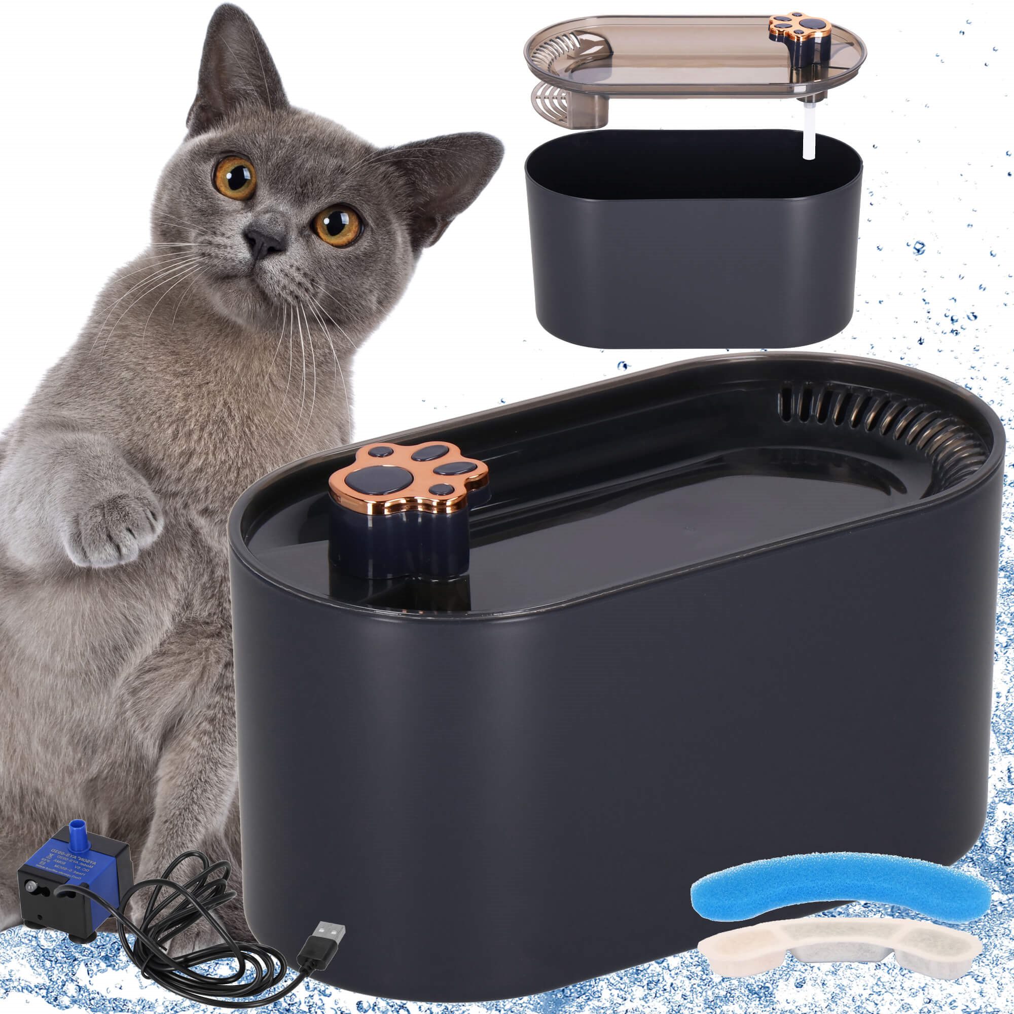 Dozators ūdenim mājdzīvniekiem Springos PA0316