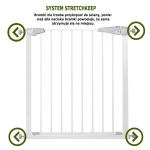 Drošības barjera Springos SG0001AB 118-127cm