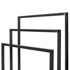 Dvieļu turētājs Springos HG0019 melns