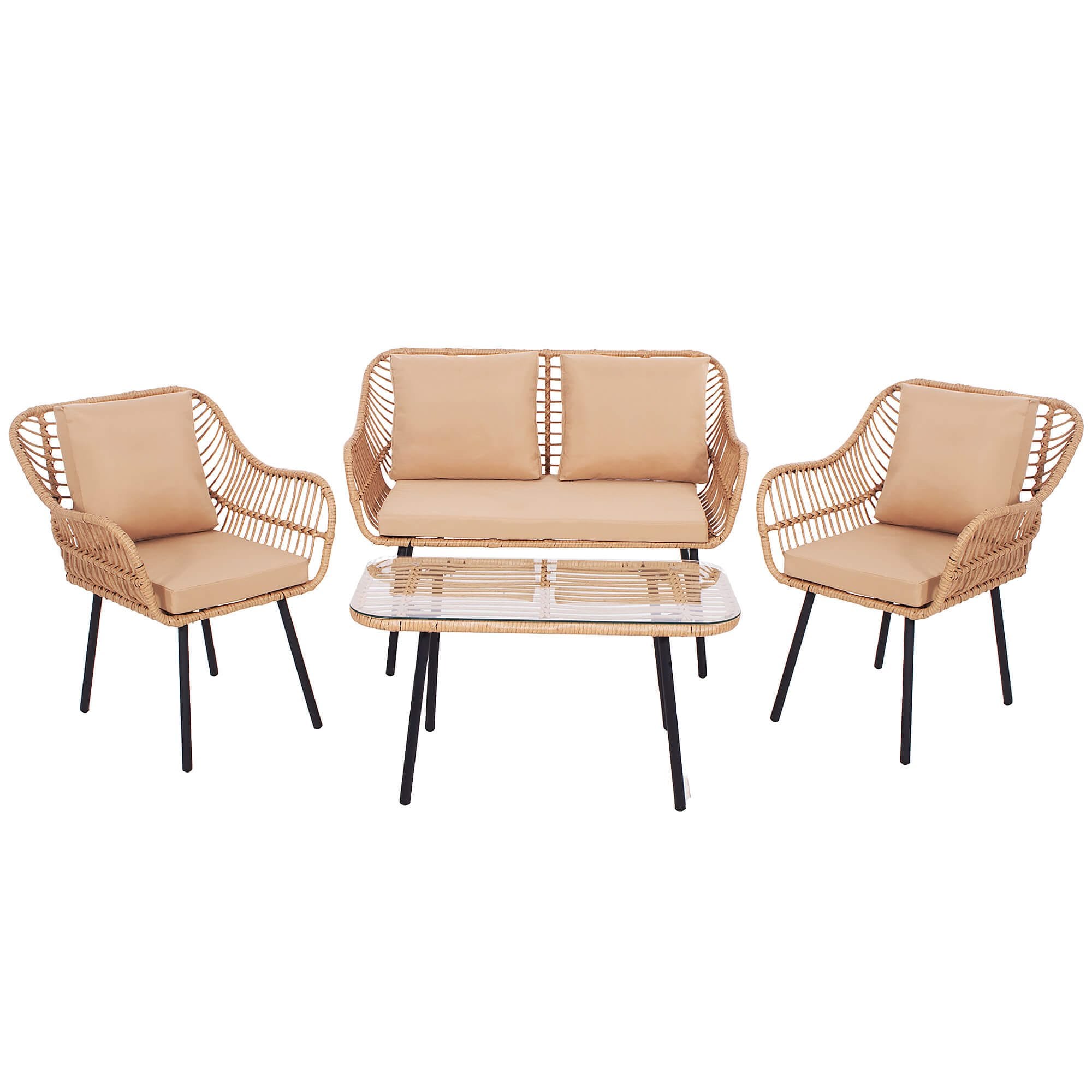 Japandi dārza mēbeļu komplekts Springos GF0069