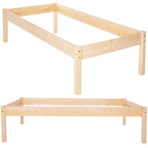 Koka gulta Springos BD004 200x90 cm