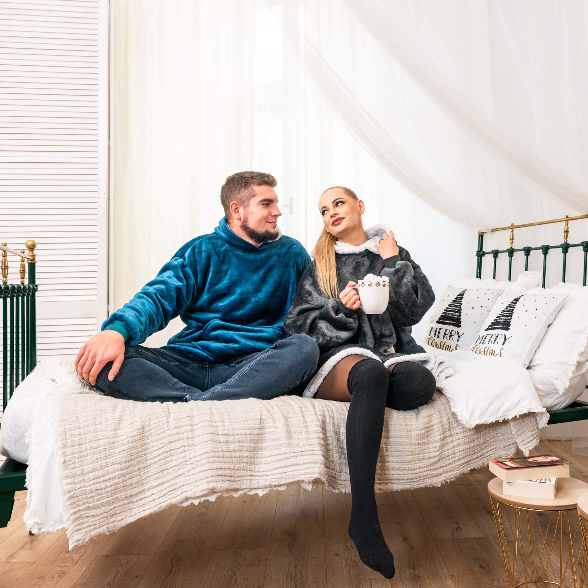 Lielizmēra sega džemperis Springos HA5083 Lielizmēra sega džemperis Springos HA5083