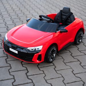 Mašīnīte ar akumulatoru Audi elektriskais bērnu auto rotaļlieta ar pulti Springos KC0013