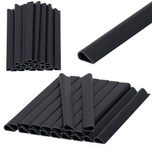 Montāžas klipši žogu lentei Springos FN0006 19cm grafīta