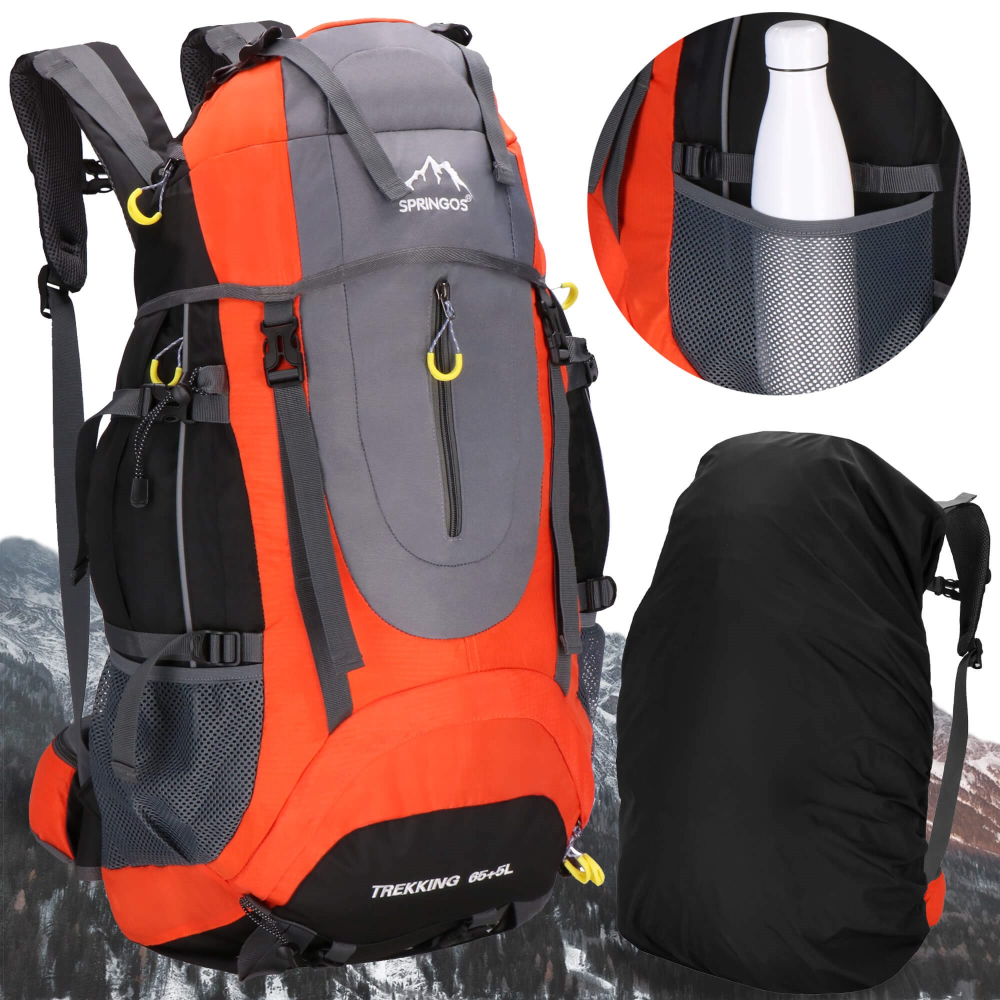 Mugursoma Springos CS0128 65+5 L Mugursoma Springos CS0128 65+5 L