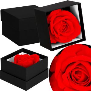 Mūžīgā roze Springos HA7447 dāvanu kastē