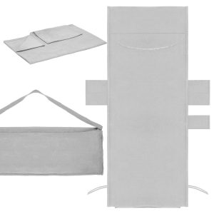 Pludmales dvielis sauļošanās krēslam Springos CS0022 pelēks