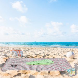 Pludmales paklājiņš ar spilvenu Springos PM0018 180x60 cm