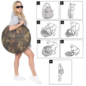 Pop up telts Springos PT027 120 x 120 x 190 cm