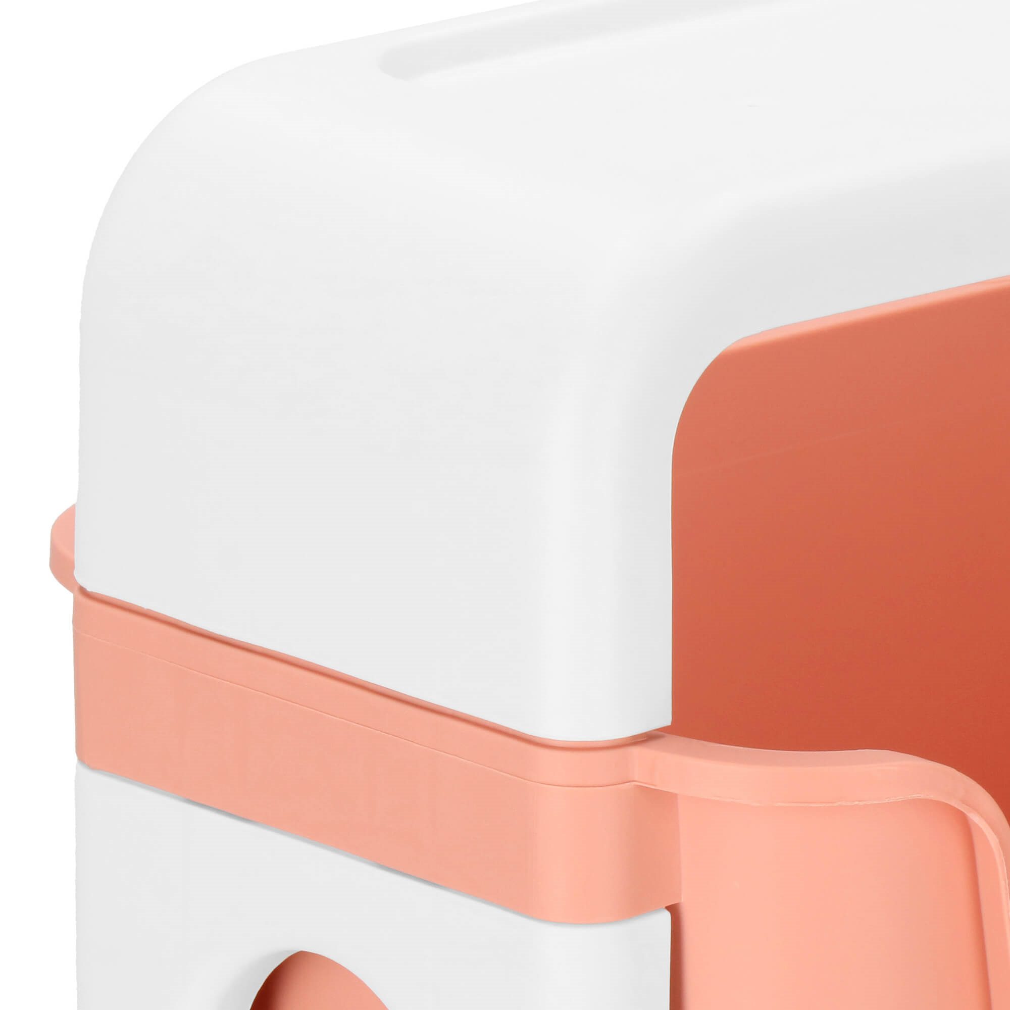 Rotaļlietu plaukts ar 3 atvilktnēm Springos HA7481 uz riteņiem Rotaļlietu plaukts ar 3 atvilktnēm Springos HA7481 uz riteņiem