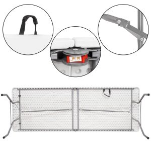 Saliekams galds Springos GF0050 240cm