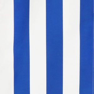 Saliekams krēsls Springos DC003 DSWLB balts ar zilām strīpām