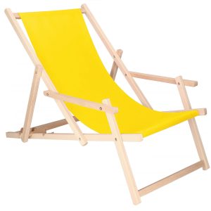 Saliekams krēsls Springos DC003 OXFORD40 dzeltens