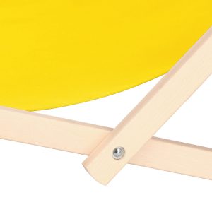 Saliekams krēsls Springos DC003 OXFORD40 dzeltens