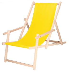 Saliekams krēsls Springos DC003 OXFORD40 dzeltens
