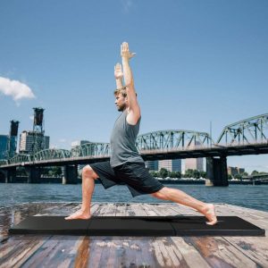 Salokāmais vingrošanas paklājs Springos FA0041 180x60x5cm