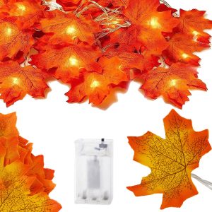 Springos gaismas dekorācija 20 LED lapas CL4064