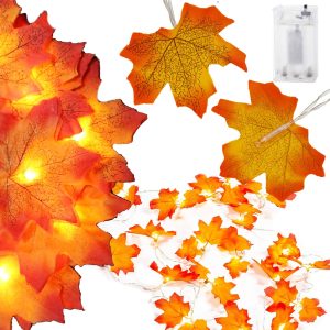 Springos gaismas dekorācija 20 LED lapas CL4064