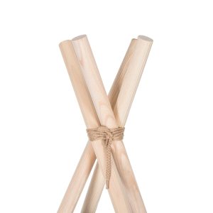 Tipi telts Springos TIP11 melna