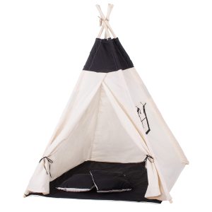 Tipi telts Springos TIP11 melna