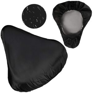 Ūdensnecaurlaidīgs velosēdekļa pārvalks Springos BA0083 melns