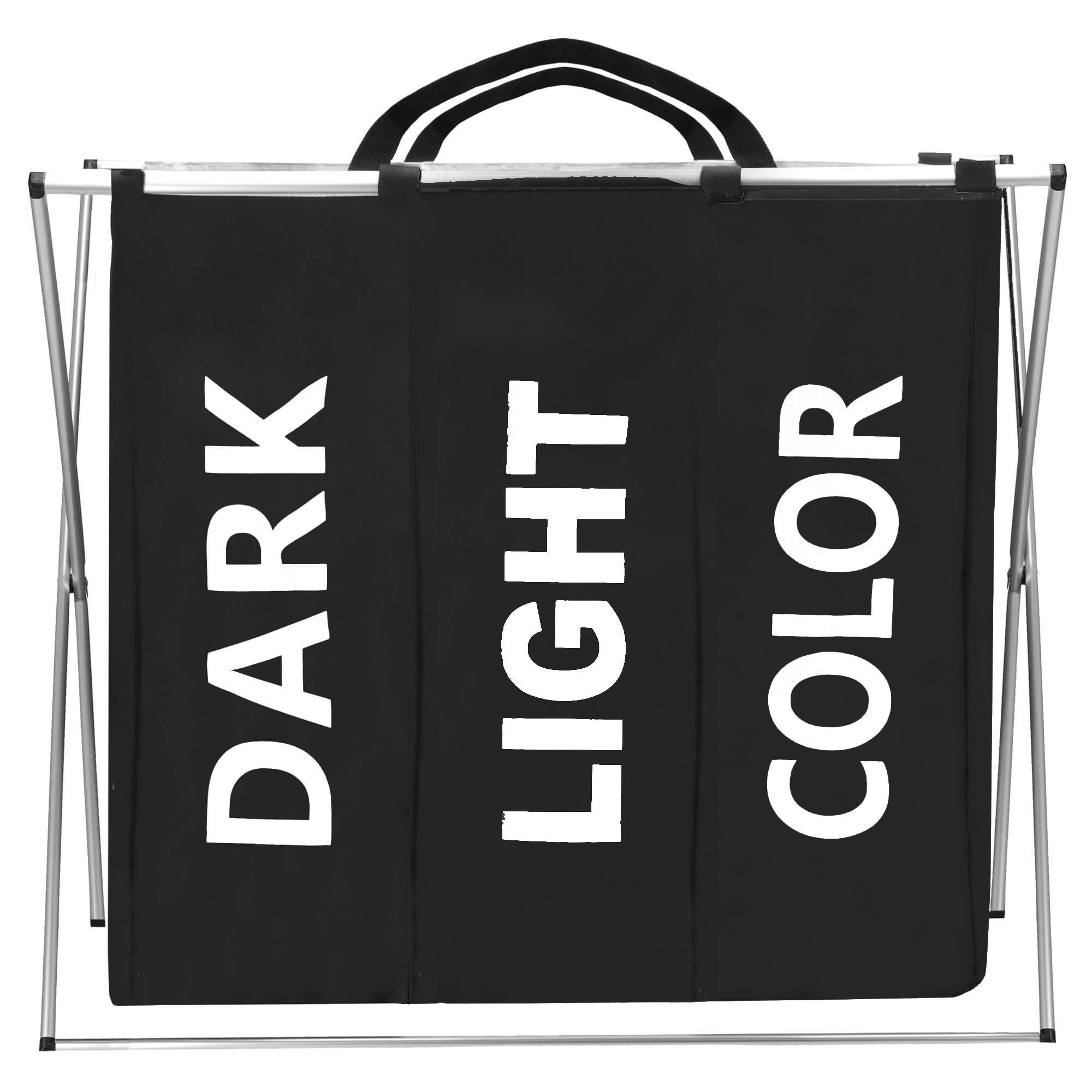 Veļas grozs Springos HA0100 3 nodalījumi.