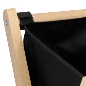 Veļas grozs Springos LB0020 105 L ar trīs auduma nodalījumiem