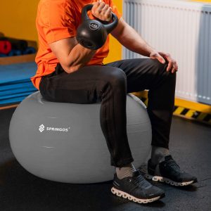 Vingrošanas bumba ar pumpi Springos FB0008 75cm