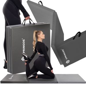 Vingrošanas paklājiņš 180 cm pelēks