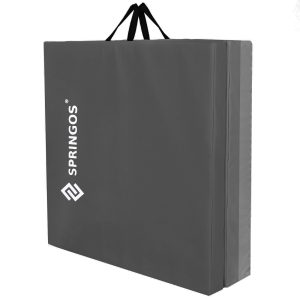 Vingrošanas paklājiņš 180 cm pelēks