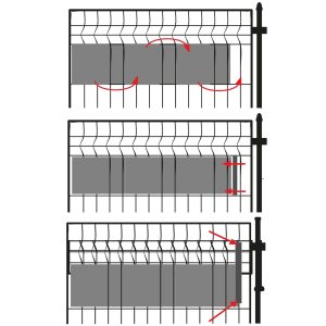 Žogu lente Springos FN0008 19 cm x 35 m 450g/m2