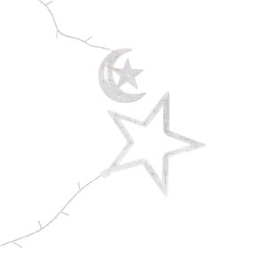 Zvaigžņu aizkars lampiņas Springos CL4013 138 gaismas diodes
