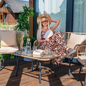 Japandi dārza mēbeļu komplekts Springos GF0069 - Image 4