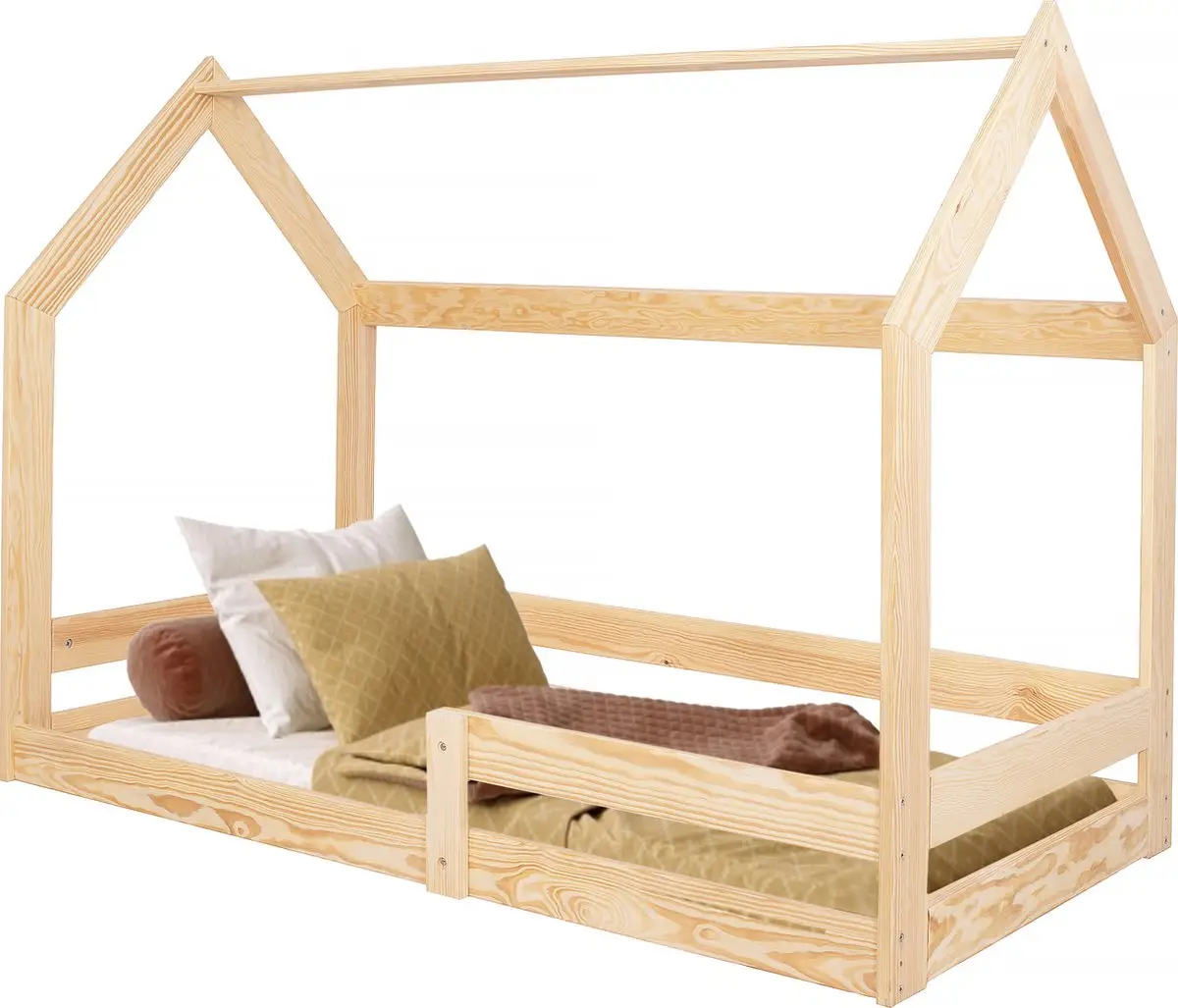 Bērnu gulta ar margām Springos BD006 164 x 87 cm