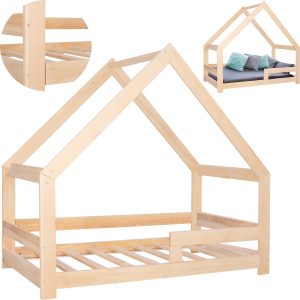 Bērnu gulta ar margām Springos BD007 160x80cm