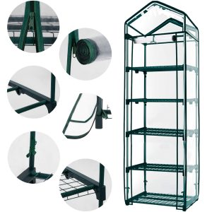 Dārza siltumnīca Springos GT0007 190x70x50cm