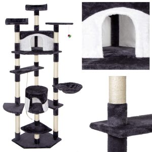 Daudzlīmeņu kaķu māja Springos PA1045 203 cm